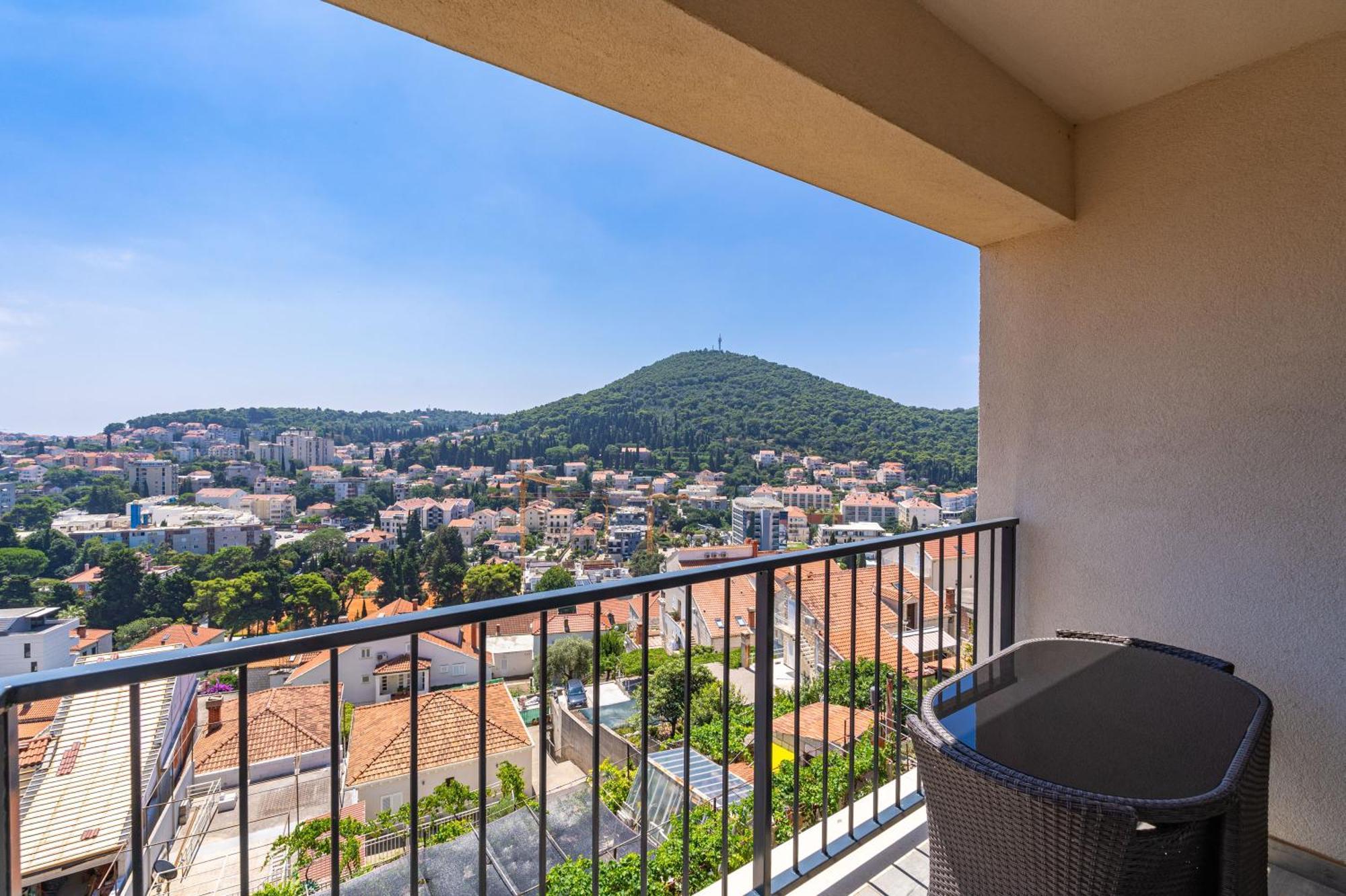 The Panoramic View Penthouse Apartment Sweet Petite Dubrovník Exteriér fotografie