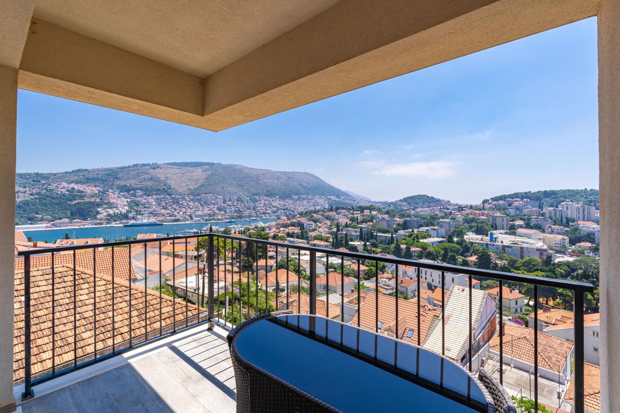 The Panoramic View Penthouse Apartment Sweet Petite Dubrovník Exteriér fotografie