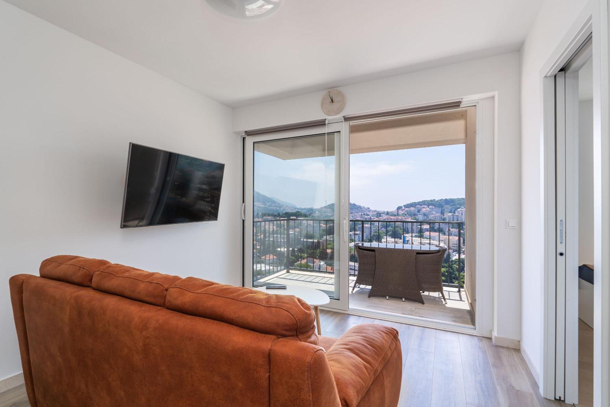 The Panoramic View Penthouse Apartment Sweet Petite Dubrovník Exteriér fotografie