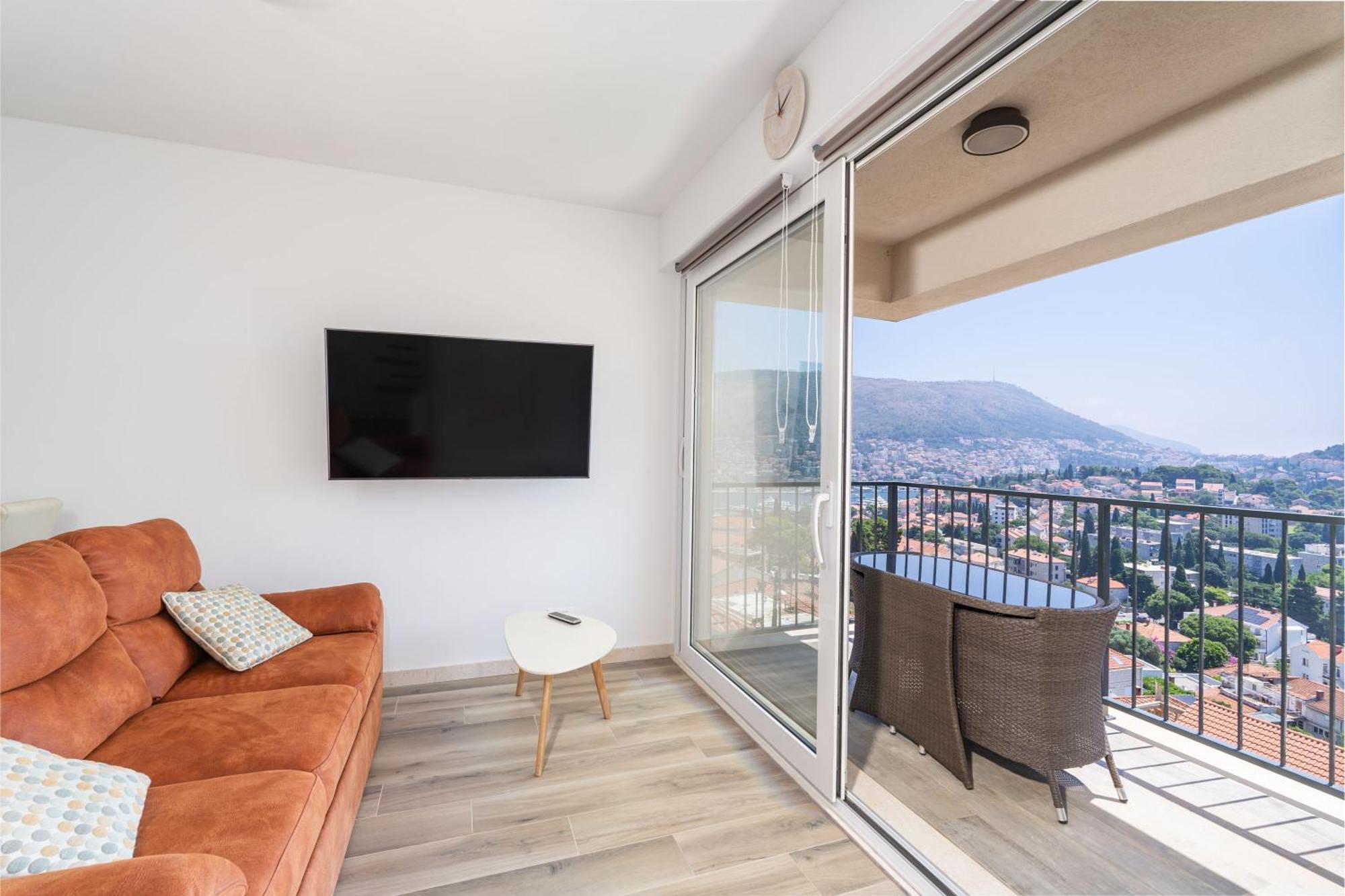 The Panoramic View Penthouse Apartment Sweet Petite Dubrovník Exteriér fotografie