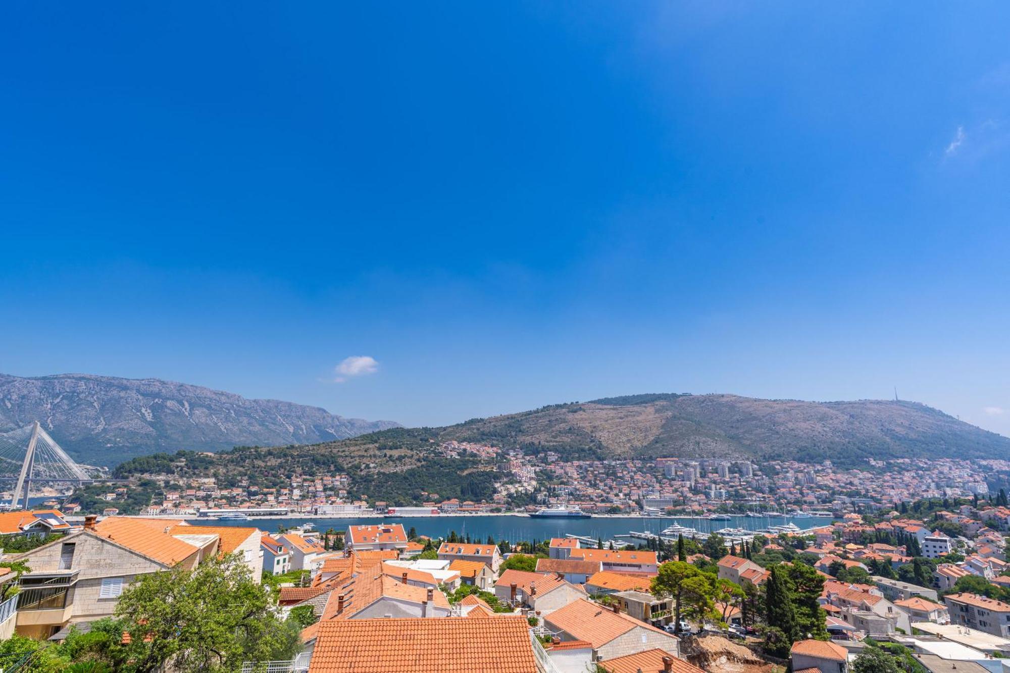 The Panoramic View Penthouse Apartment Sweet Petite Dubrovník Exteriér fotografie